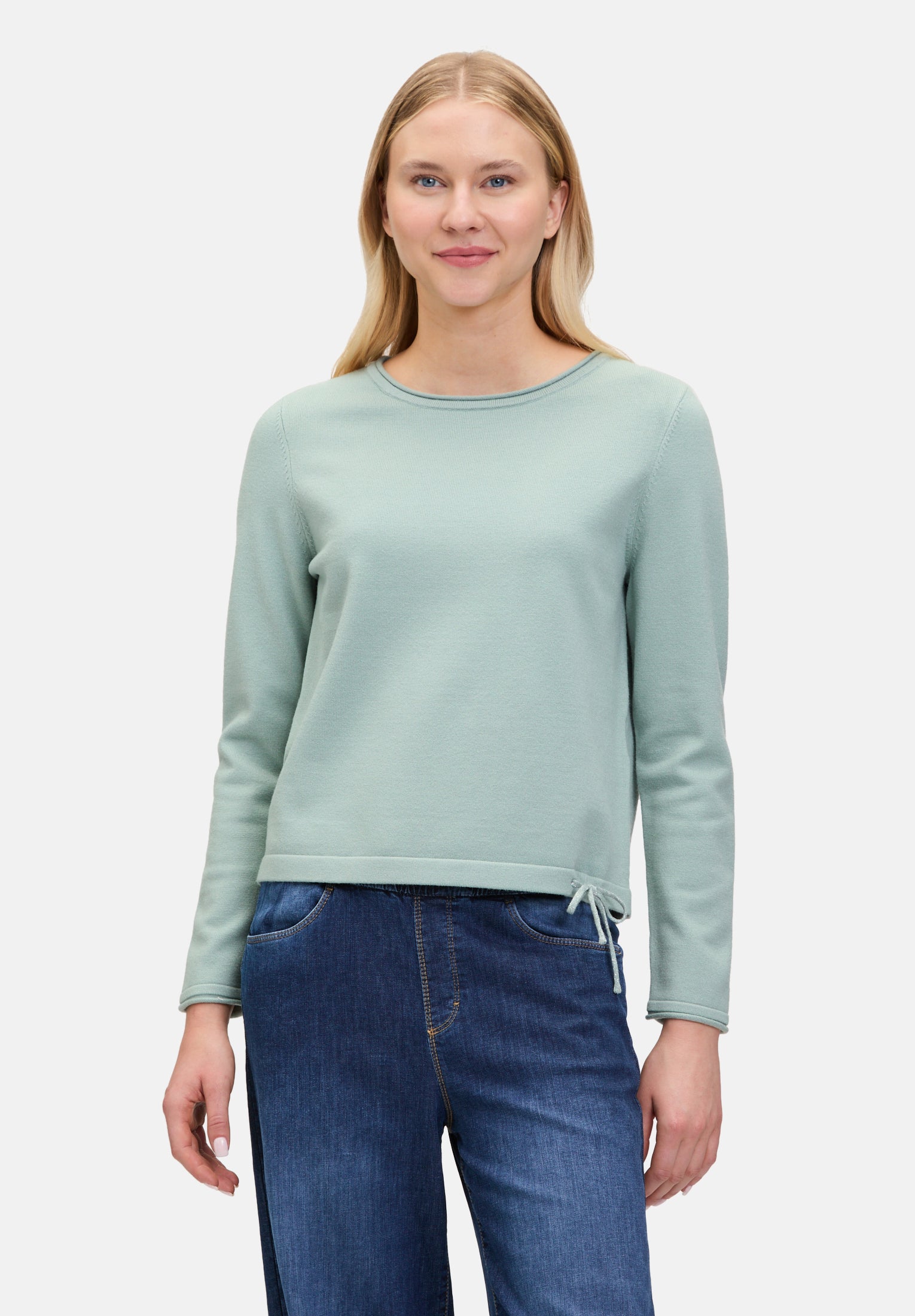 Cartoon | Strickpullover mit Rundhalsausschnitt  | 5540 Jadeite