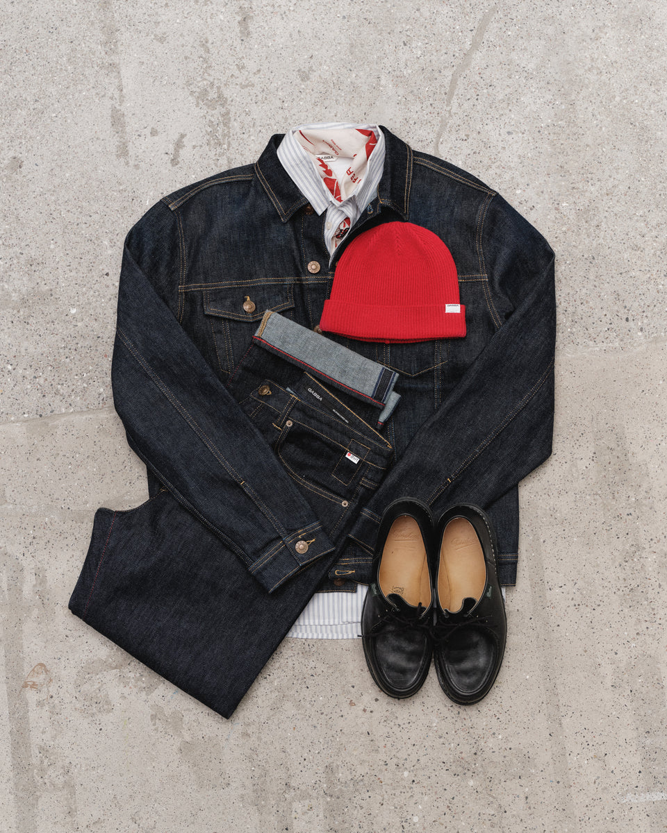 GABBA | LUCA SELF Jacket | Dark Blue Denim