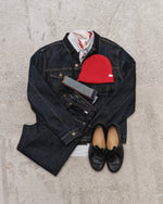 Lade das Bild in den Galerie-Viewer, GABBA | LUCA SELF Jacket | Dark Blue Denim
