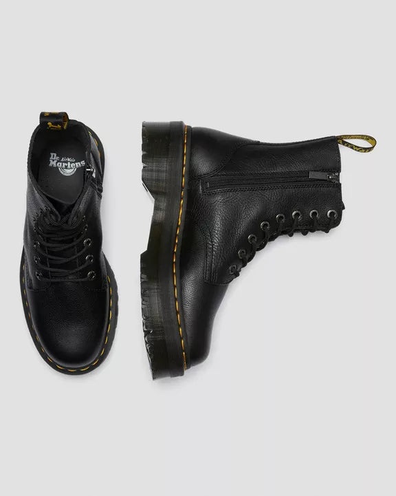 Dr. Martens | Jadon III Pisa Leder Plateaustiefel | black