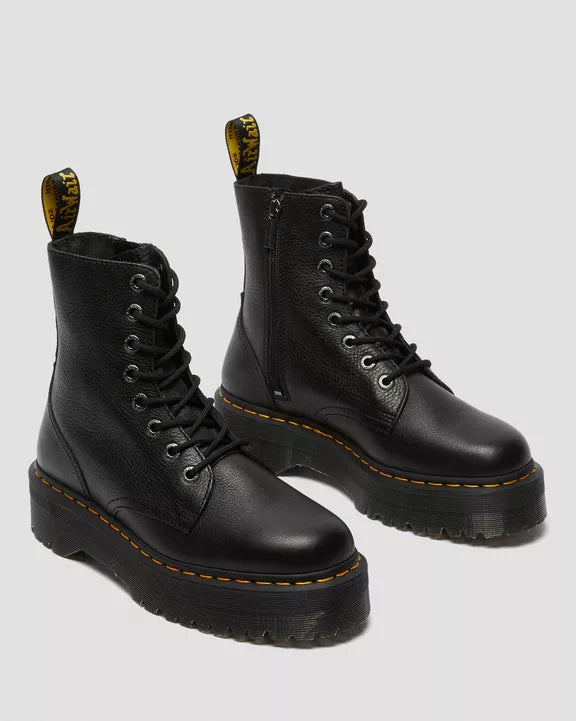 Dr. Martens | Jadon III Pisa Leder Plateaustiefel | black