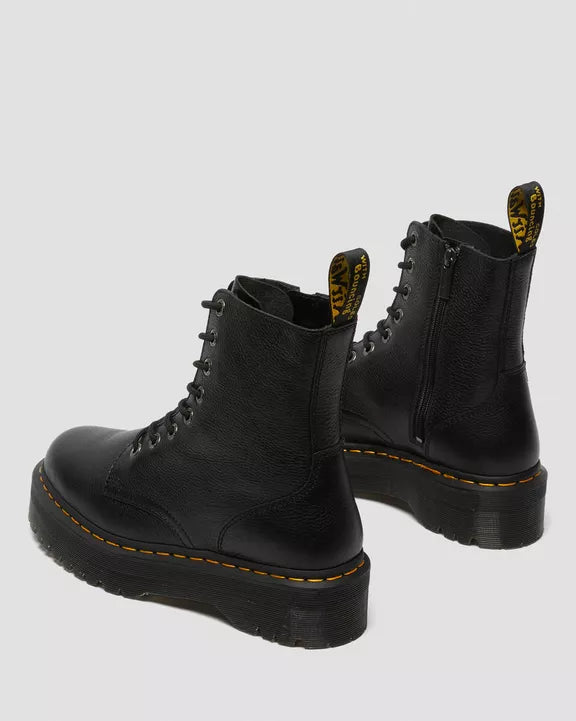 Dr. Martens | Jadon III Pisa Leder Plateaustiefel | black