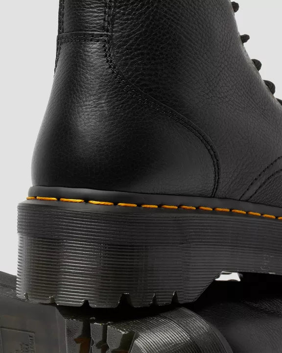 Dr. Martens | Jadon III Pisa Leder Plateaustiefel | black