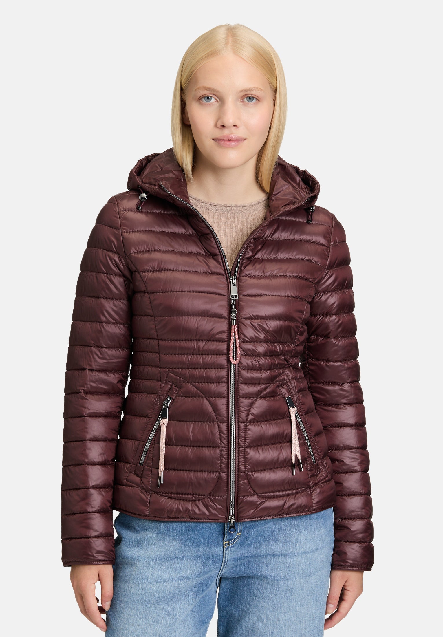 Cartoon | Steppjacke mit Reißverschlusstaschen | 4633 Decadent Chocolate