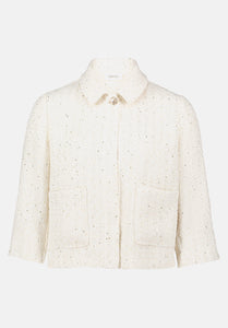 Cartoon |  Tweedblazer mit Taschen | 1815 Cream/Nature
