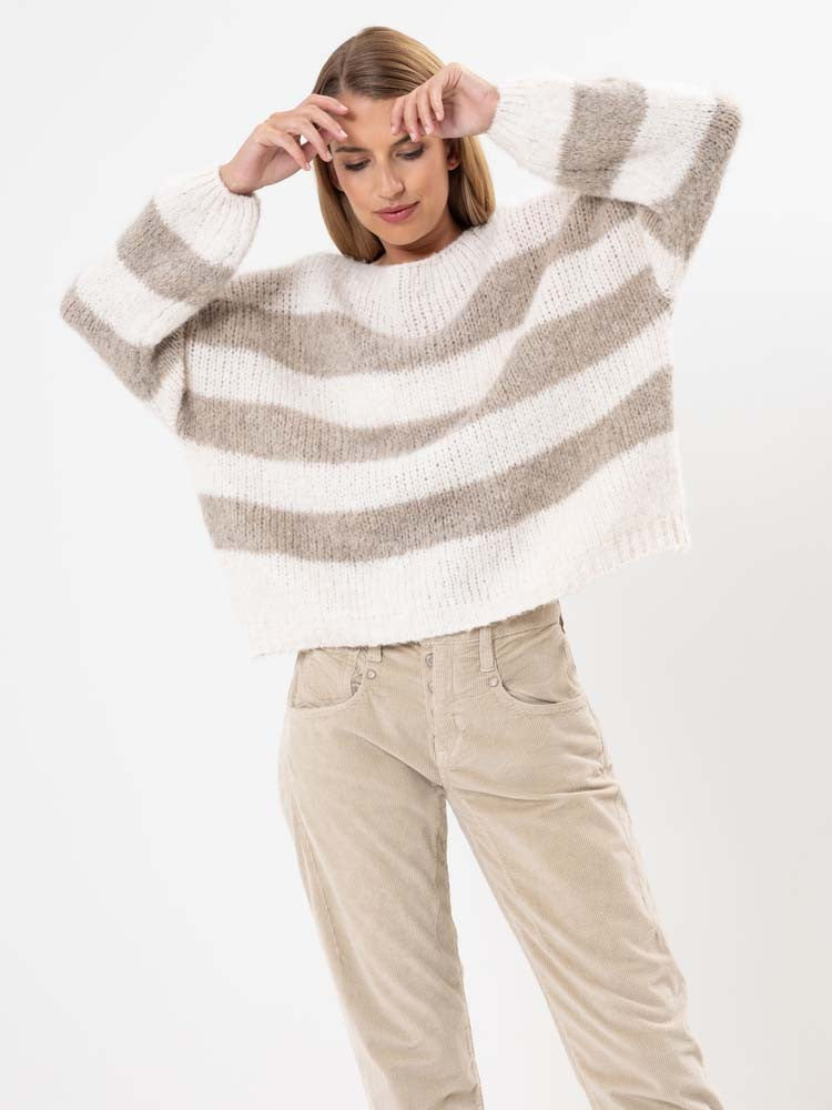 Herrlicher | Leena Strickpullover | 426 lightbeige