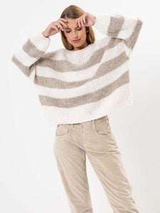 Herrlicher | Leena Strickpullover | 426 lightbeige