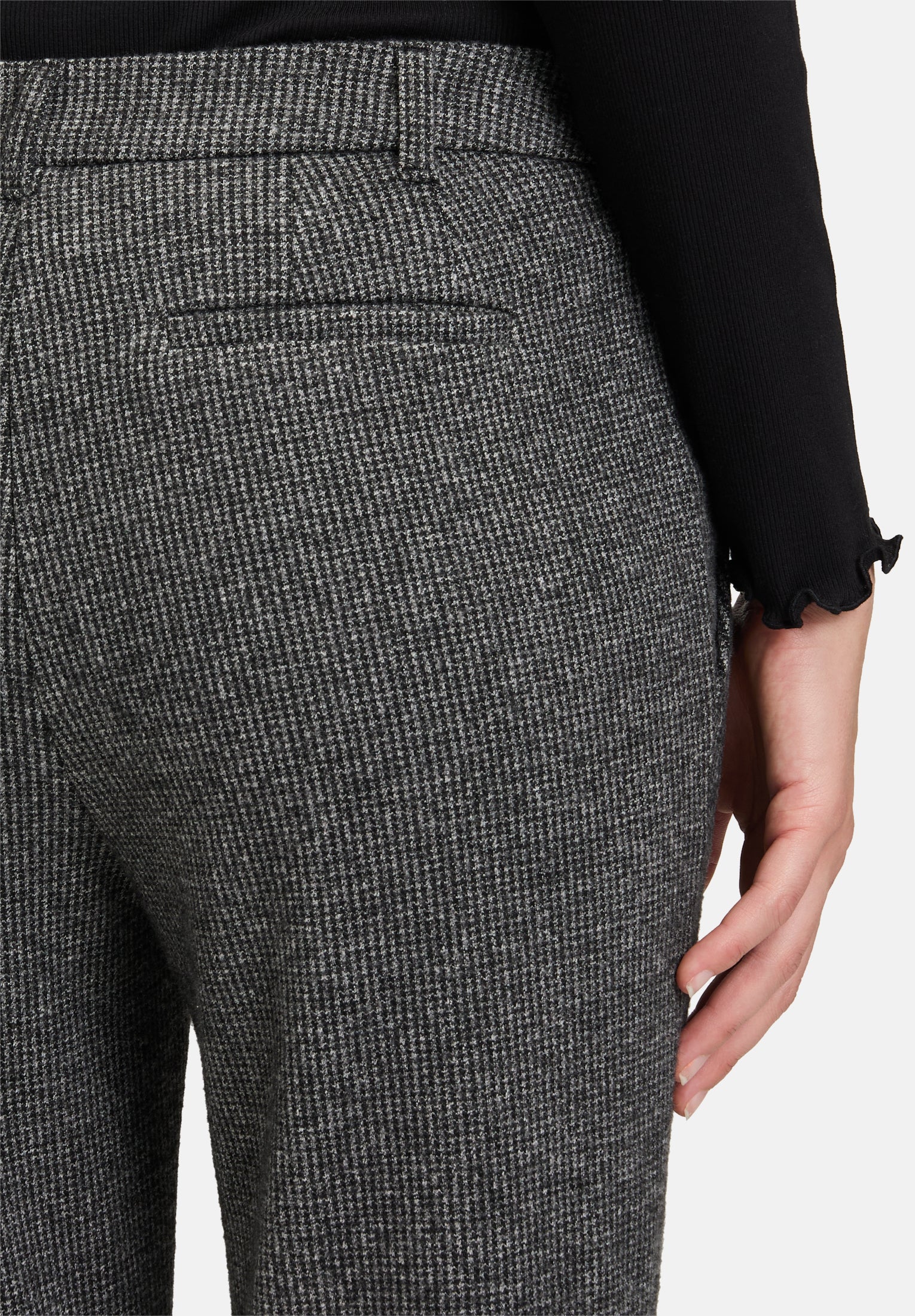 Cartoon | Stoffhose mit Bügelfalte | 9893 Black/Grey