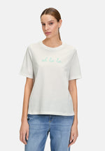 Lade das Bild in den Galerie-Viewer, Cartoon |  Printshirt mit Rundhalsausschnitt  | 1951 Patch Cream/Green
