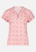 Lade das Bild in den Galerie-Viewer, Cartoon | Blusenshirt mit Rüschen | 1833 Cream/Apricot
