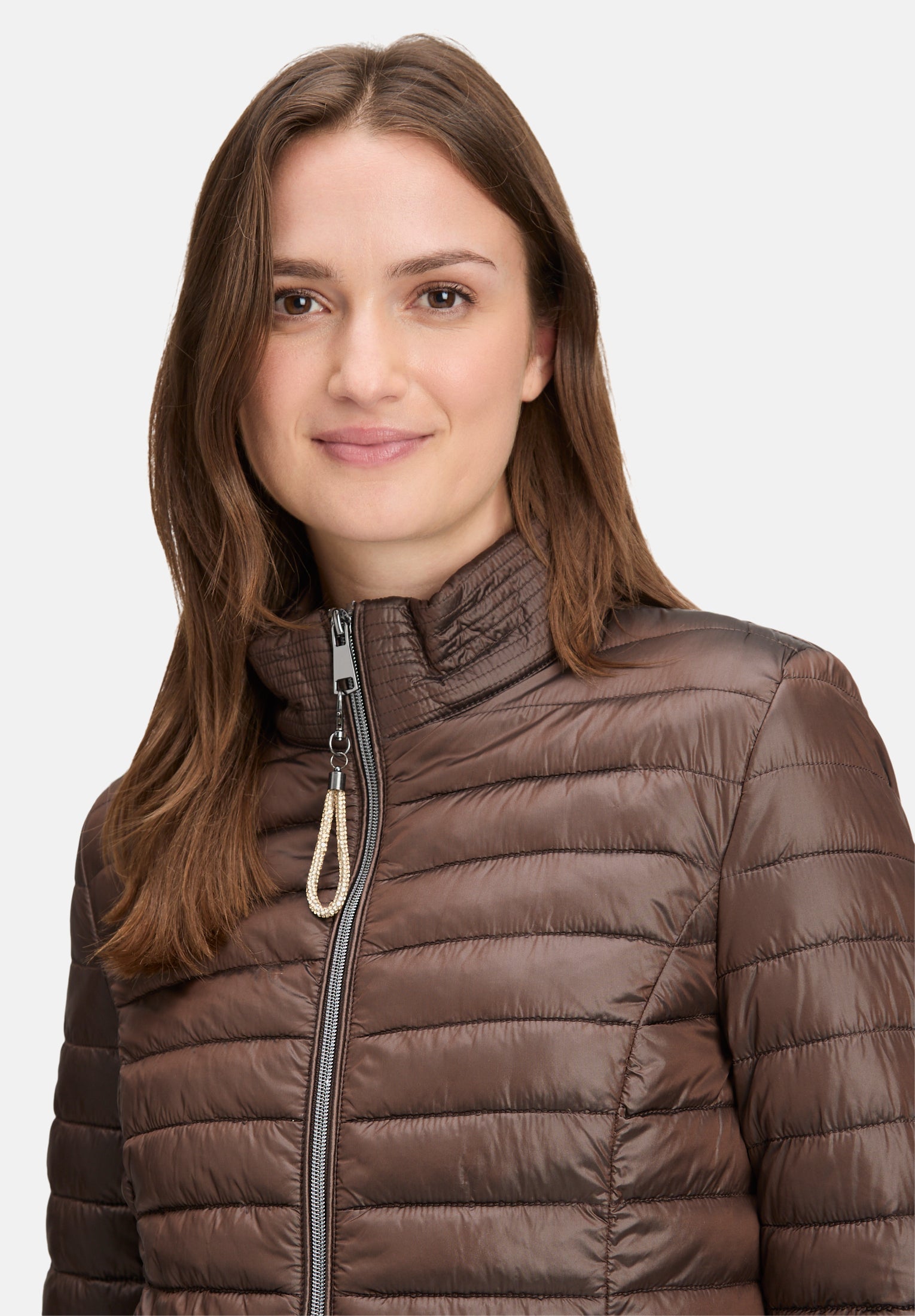 Cartoon | Steppjacke mit Reißverschlusstaschen | 7348 Potting Soil