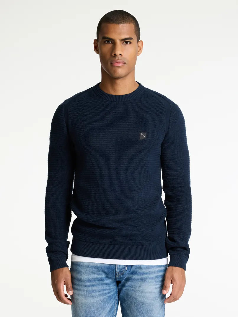 CHASIN | Guide Regular fit Pullover | E63 DK.BLUE