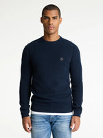 Lade das Bild in den Galerie-Viewer, CHASIN | Guide Regular fit Pullover | E63 DK.BLUE
