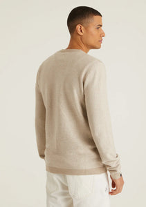 CHASIN | Armor Mixed Pullover | E75 TAUPE