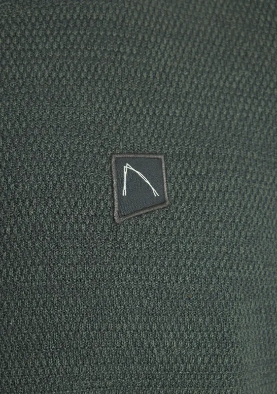 CHASIN | Basal Mixed Pullover | E53 DK.GREEN