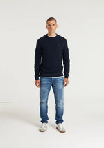 Lade das Bild in den Galerie-Viewer, CHASIN | Basal Mixed Pullover | E63 DK.BLUE
