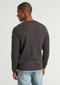 CHASIN | Oscar Round Pullover | E80 ANTRACITE