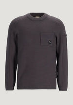 Lade das Bild in den Galerie-Viewer, CHASIN | Oscar Round Pullover | E80 ANTRACITE
