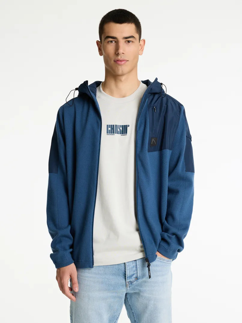 CHASIN | Kobe Zip Regular fit Jacken | E62 M.BLUE