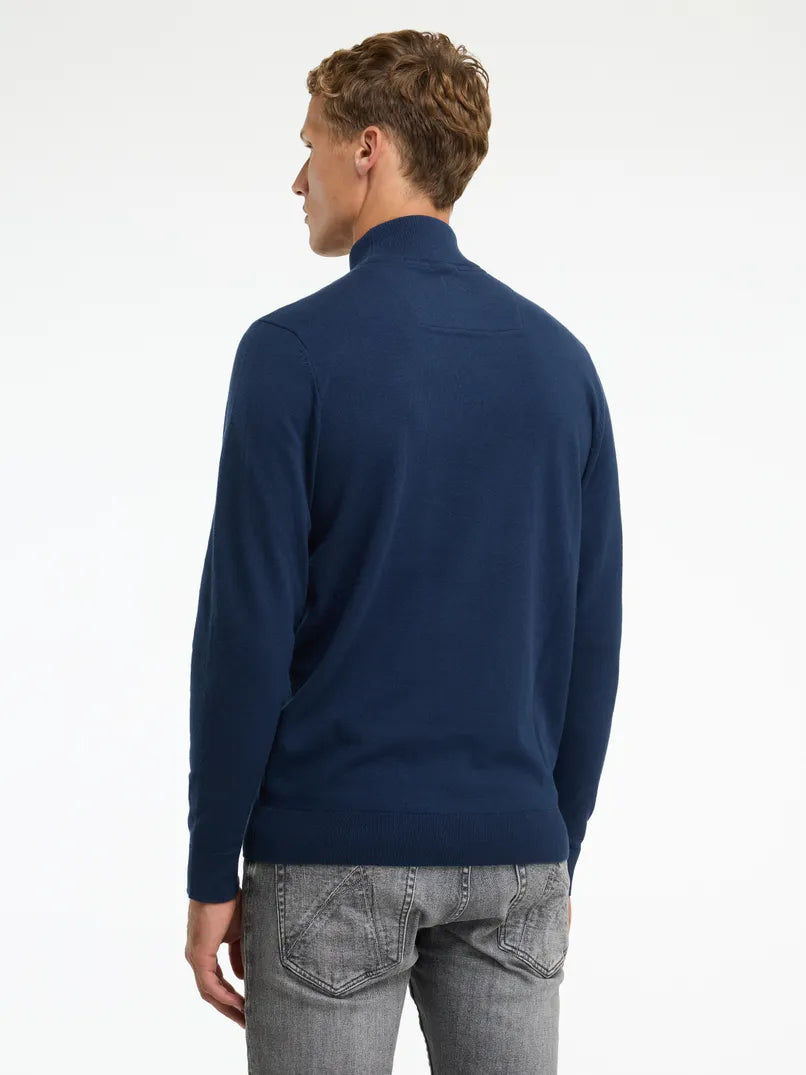 CHASIN | Ard mock Regular fit Pullover | E63 DK.BLUE