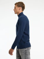 Lade das Bild in den Galerie-Viewer, CHASIN | Ard mock Regular fit Pullover | E63 DK.BLUE
