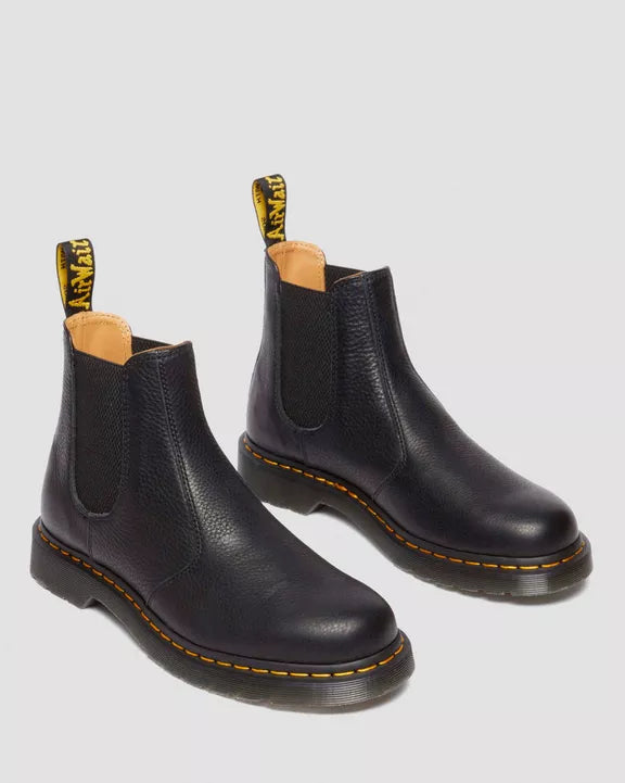 Black chelsea dr martens sales