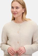 Lade das Bild in den Galerie-Viewer, Cartoon | Strick-Cardigan mit Knopfleiste | 9074 Pumice Stone
