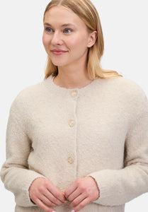 Cartoon | Strick-Cardigan mit Knopfleiste | 9074 Pumice Stone