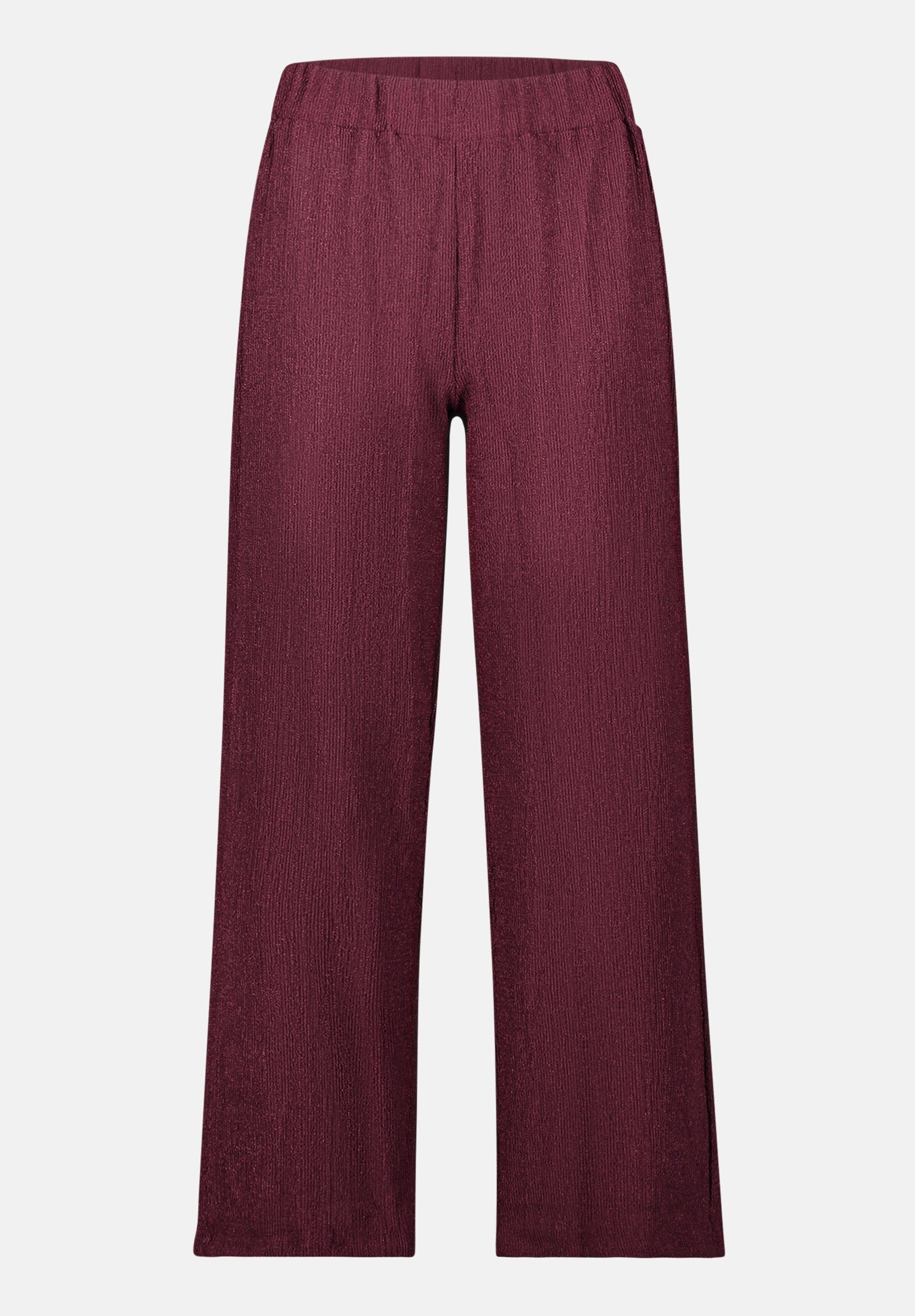 Cartoon |  Casual-Hose mit weitem Bein | 4685 Dark Aubergine