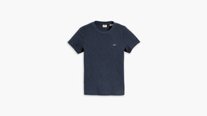 Levis | Ribbed Baby Tee | Ditsy Blue