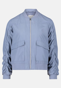 Cartoon | Blouson with ruffles | 8386 Stonewash