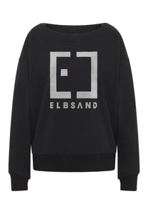 Elbsand | Sweatshirt - Fenna  | 99408 quarz + quite gray