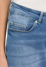 Load image into Gallery viewer, Cartoon | Stretch jeans with side pockets | 8619 Middle Blue Denim
