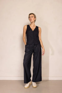 Zhrill | ZHGRETA - Wide Leg | 100 Anthra