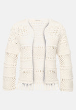 Lade das Bild in den Galerie-Viewer, Cartoon | Casual-Strickjacke mit Rundhalsausschnitt  | 9074 Pumice Stone
