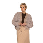 Lade das Bild in den Galerie-Viewer, Zhrill | GLORIA FREY Strickjacke  | 264 Taupe

