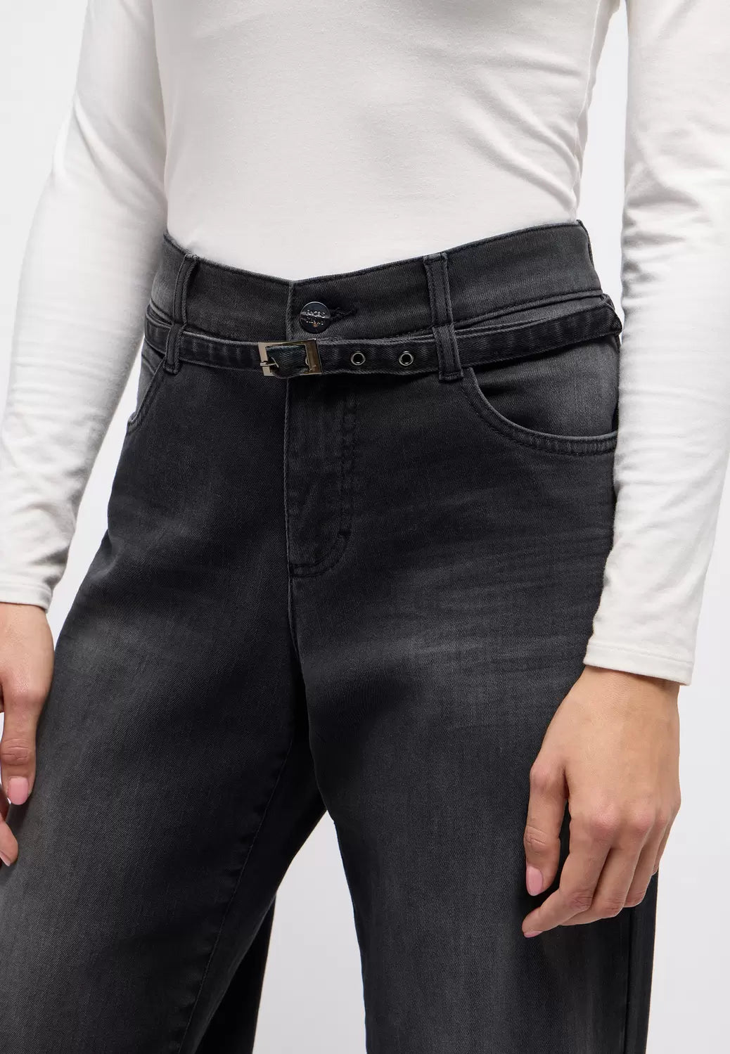 Angels | Jeans Liz Belt | 1158 anthra