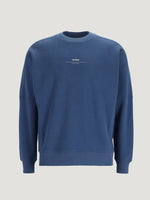 Load image into Gallery viewer, CHASIN | Regent Round Loose fit Sweatshirt | E62 M.BLUE
