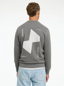 CHASIN | Toby Wave Sweatshirt | E82 M.GREY