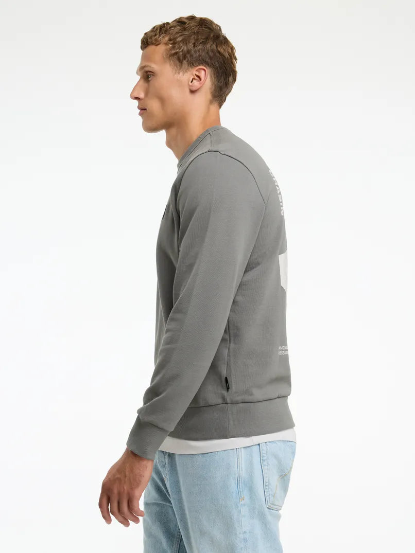 CHASIN | Toby Wave Sweatshirt | E82 M.GREY