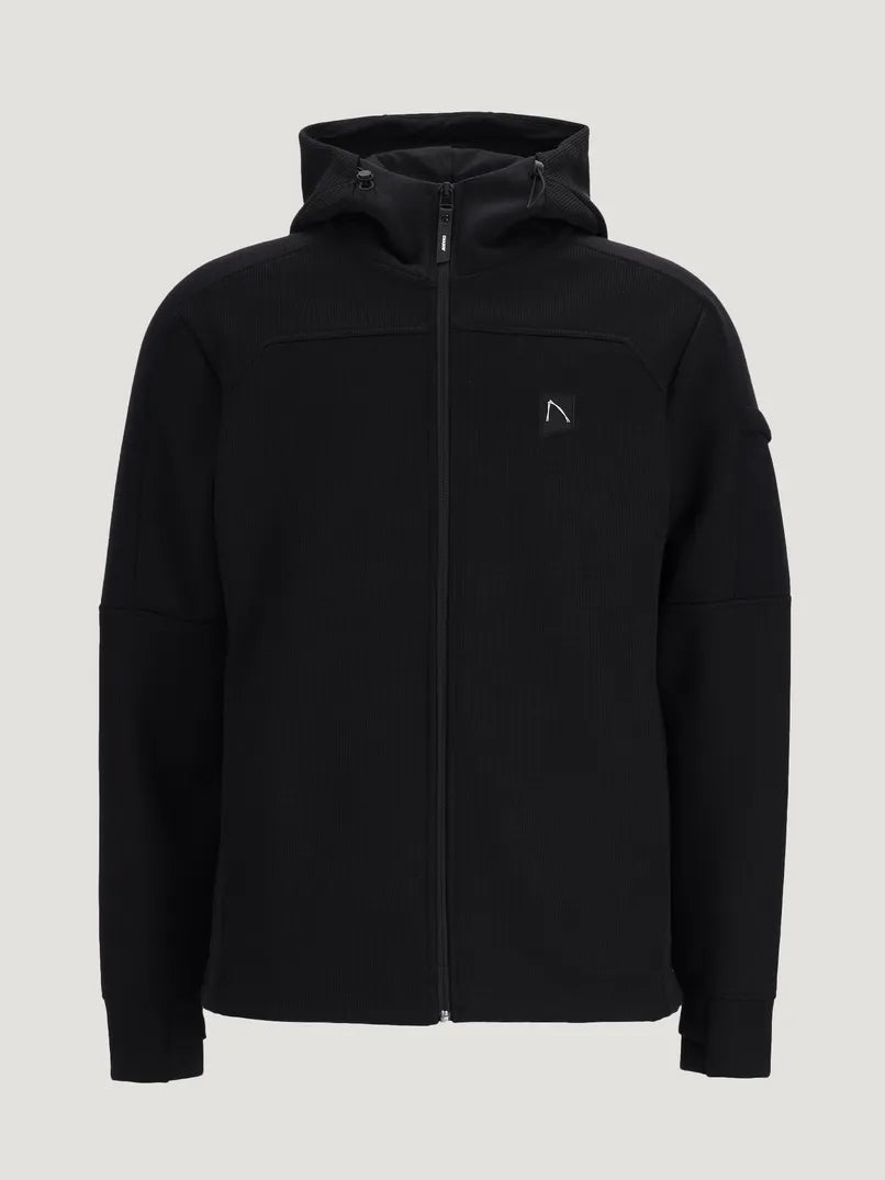 CHASIN | Adan Zip Regular fit Sweatjacke | E90 BLACK