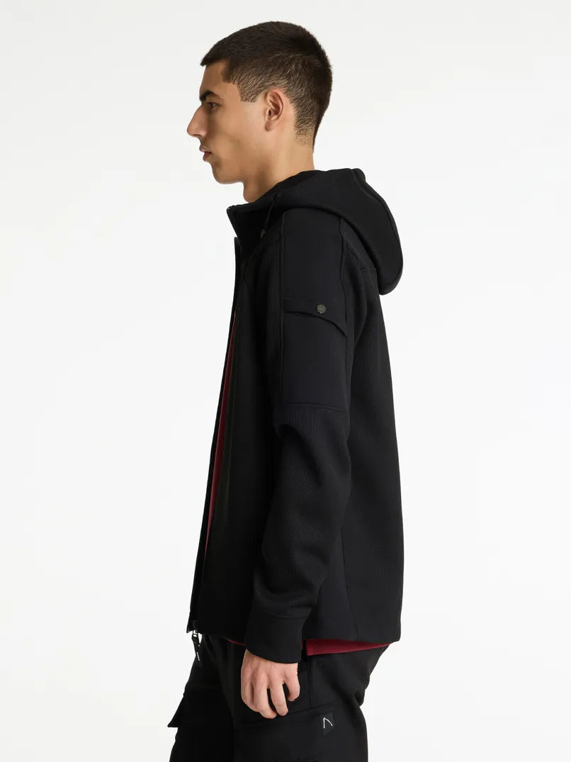 CHASIN | Adan Zip Regular fit Sweatjacke | E90 BLACK