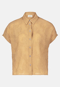 Cartoon | Oversize-Bluse mit überschnittenen Ärmeln  | 7154 Antique Bronze