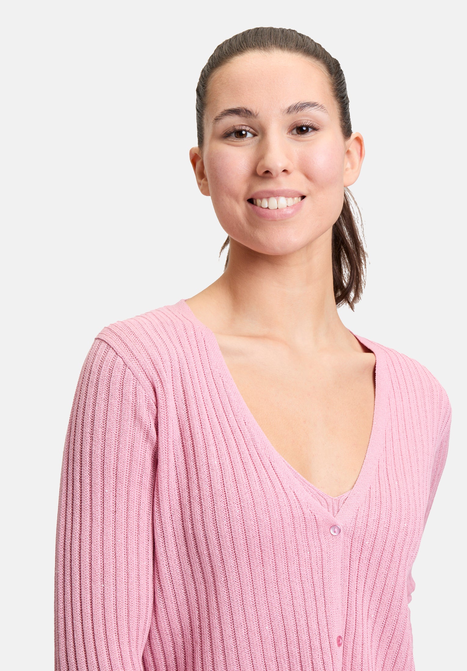 Cartoon | Shirtjacke mit 3/4 Arm | 6052 Lilas