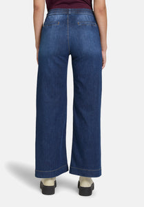 Cartoon | Casual-Jeans mit weitem Bein  | 8620 Dark Blue Denim