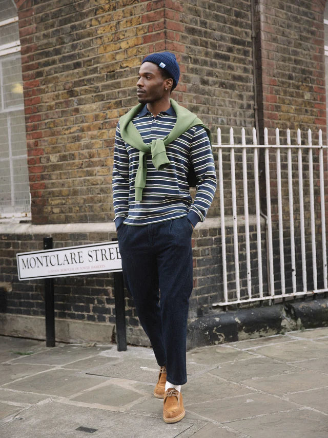 Mos Mosh | Jones Jeanshose im Chino Style | 480 dark blue