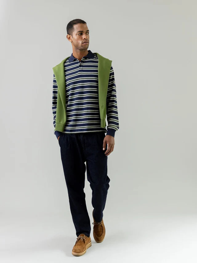 Mos Mosh | Jones Jeanshose im Chino Style | 480 dark blue