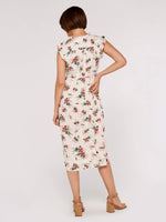 Lade das Bild in den Galerie-Viewer, Apricot | Floral Ditsy Midi Dress | 0 CRM
