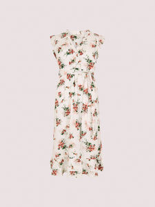 Apricot | Floral Ditsy Midi Dress | 0 CRM