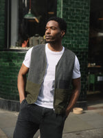 Lade das Bild in den Galerie-Viewer, Mos Mosh | Cess Weste | 871 Dark Grey
